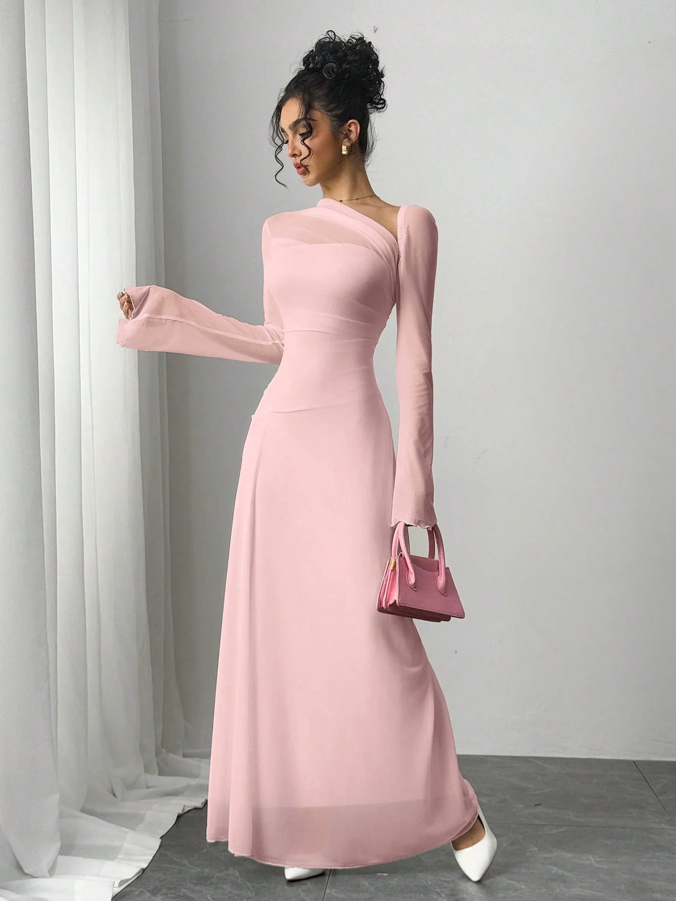 Pink Tulle Explosion Dress